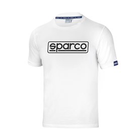 T-shirt à manches courtes homme Sparco FRAME Blanc