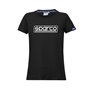 T-shirt à manches courtes femme Sparco LADY FRAME Noir (S)