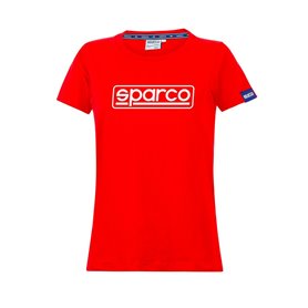 T-shirt à manches courtes femme Sparco LADY FRAME Rouge (L)