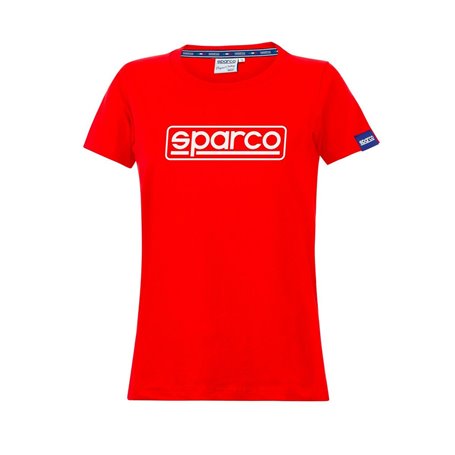 T-shirt à manches courtes femme Sparco LADY FRAME Rouge (L)