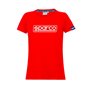 T-shirt à manches courtes femme Sparco LADY FRAME Rouge (L)