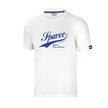 T-shirt à manches courtes homme Sparco VINTAGE Blanc M