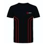 T-shirt à manches courtes homme Sparco GAMING Noir Rouge