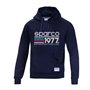 Sweat à capuche homme Sparco 1977 Bleu foncé XL