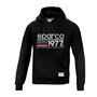 Sweat à capuche homme Sparco 1977 Noir M