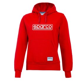 Sweat à capuche femme Sparco LADY FRAME Rouge S