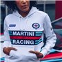 Sweat à capuche femme Sparco Martini Racing Blanc