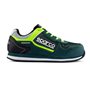 Chaussures de course Sparco GYMKHANA SEB Jaune Vert