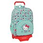 Cartable à roulettes Hello Kitty Sea lovers Turquoise 33 x 42 x 14 cm