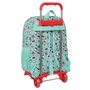 Cartable à roulettes Hello Kitty Sea lovers Turquoise 33 x 42 x 14 cm