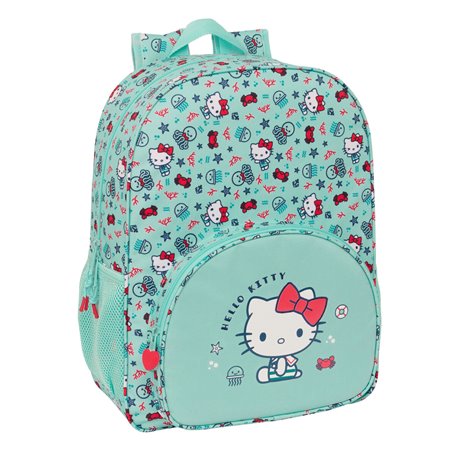 Cartable Hello Kitty Sea lovers Turquoise 33 x 42 x 14 cm