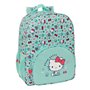 Cartable Hello Kitty Sea lovers Turquoise 33 x 42 x 14 cm