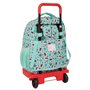 Cartable à roulettes Hello Kitty Sea lovers Turquoise 33 X 45 X 22 cm