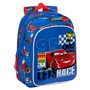 Cartable Cars Race ready Bleu 27 x 33 x 10 cm