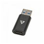 V7 V7USB3AC changeur de genre de câble USB A USB C Noir