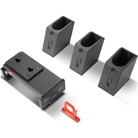 Support Lenovo DOCKING STATION MOUNTING BRACKET - 27" Noir