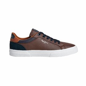 Chaussures de Sport pour Homme Pepe Jeans Kenton Court Marron