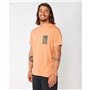 T-shirt à manches courtes homme Rip Curl Desti Animals Orange