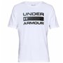 T-shirt à manches courtes homme Under Armour Team issue Wordmark Blanc