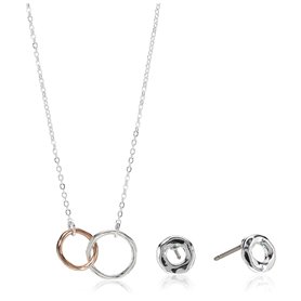 Ensemble Collier et Boucles d'oreille Femmes Buckley S1189 TBC