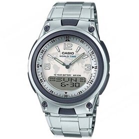 Montre Homme Casio ILLUMINATOR TELEMEMO 30 Argenté (Ø 40 mm)