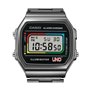 Montre Homme Casio A168WEUC-1AER Noir Gris (Ø 36 mm)