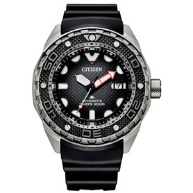 Montre Homme Citizen PROMASTER DIVERS 200M AUTOMATIC SUPER TITANIO Noir Gris (Ø 46 mm)