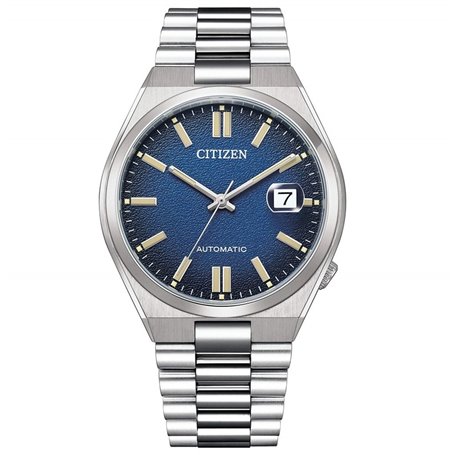 Montre Homme Citizen TSUYOSA AUTOMATIC - BLUE Argenté (Ø 40 mm)