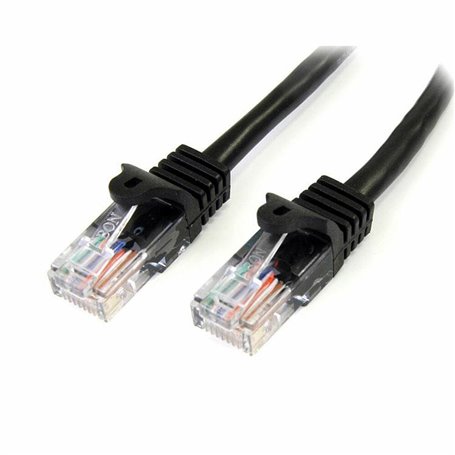 StarTech.com 45PAT5MBK câble de réseau Noir 5 m Cat5e U/UTP (UTP)