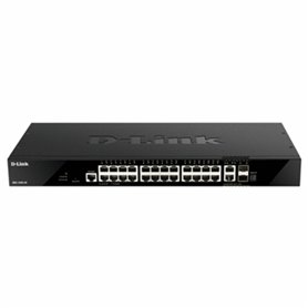 D-Link DGS-1520-28 commutateur réseau Géré L3 10G Ethernet (100/1000/10000) 1U Noir