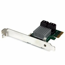 StarTech.com Carte Contrôleur RAID PCI Express 2.0 SATA III 6Gbps à 4 ports avec HyperDuo SSD Tiering - Adaptateur Contrôleur PC