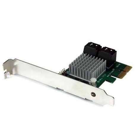 StarTech.com Carte Contrôleur RAID PCI Express 2.0 SATA III 6Gbps à 4 ports avec HyperDuo SSD Tiering - Adaptateur Contrôleur PC