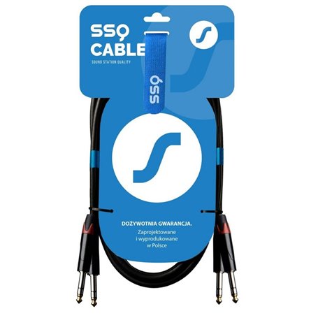 Câble jack Sound station quality (SSQ) SS-1456 1 m