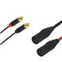Câble XLR Sound station quality (SSQ) SS-1818 Noir 2 m