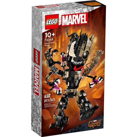 Set de construction Lego 76249 Groot Venom 630 Pièces Noir