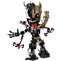 Set de construction Lego 76249 Groot Venom 630 Pièces Noir