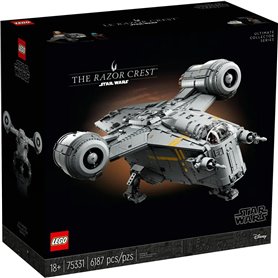 Set de construction Lego The Razor Crest Noir