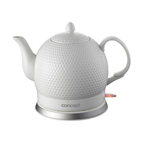 Bouilloire Concept RK0050 Blanc Céramique 1000 W 1