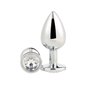 Plug Anal Dream Toys Gleaming Love Argenté