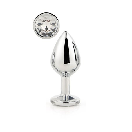 Plug Anal Dream Toys Gleaming Love Argenté