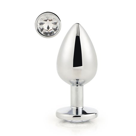 Plug Anal Dream Toys Gleaming Love Argenté