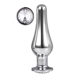 Plug Anal Dream Toys Gleaming Love Argenté