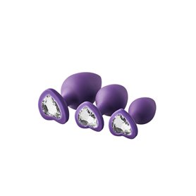 Plug Anal Dream Toys Flirts Violet 3 Pièces