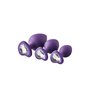 Plug Anal Dream Toys Flirts Violet 3 Pièces