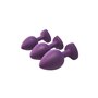 Plug Anal Dream Toys Flirts Violet 3 Pièces