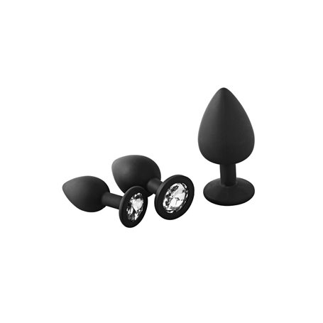 Plug Anal Dream Toys Fantasstic Noir 3 Pièces