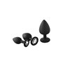 Plug Anal Dream Toys Fantasstic Noir 3 Pièces