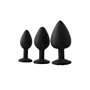 Plug Anal Dream Toys Fantasstic Noir 3 Pièces