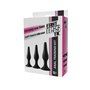 Plug Anal Dream Toys Fantasstic Noir 3 Pièces