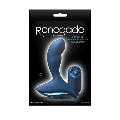 Plug Anal NS Novelties Renegade Bleu